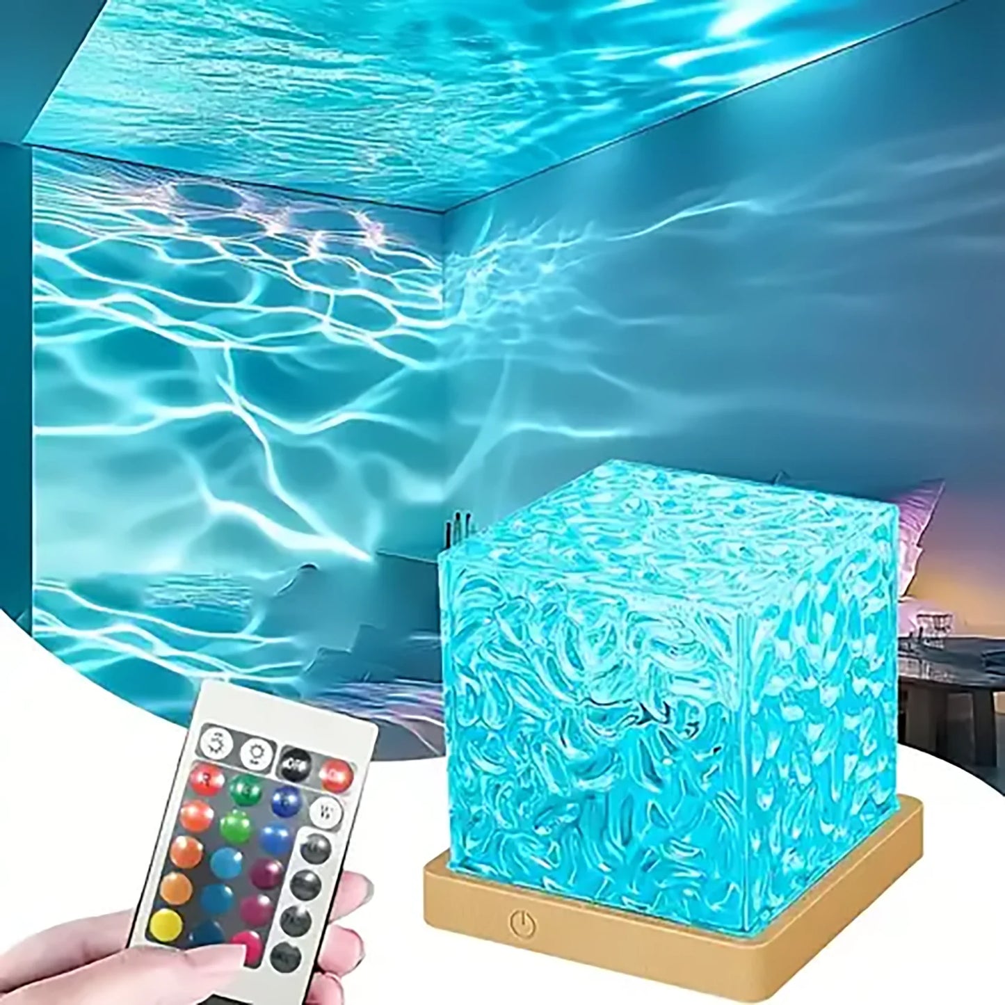 Projektor Fal Oceanu RGB 16 Kolorów