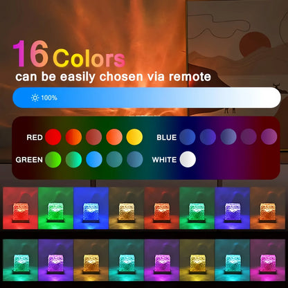 Projektor Fal Oceanu RGB 16 Kolorów