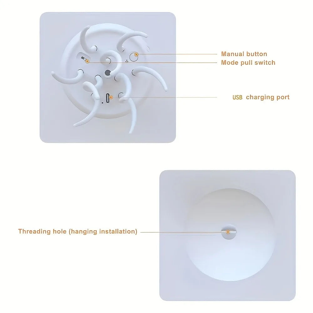 Lampka Meduza RGB – 5 Kolorów, USB